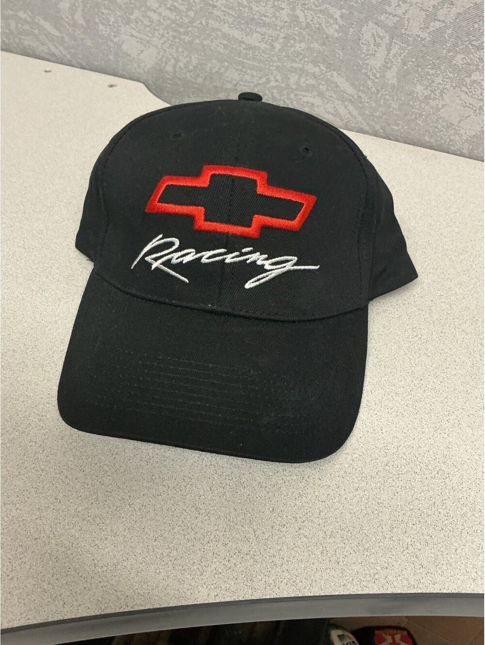 Black Chevrolet Racing Baseball Cap